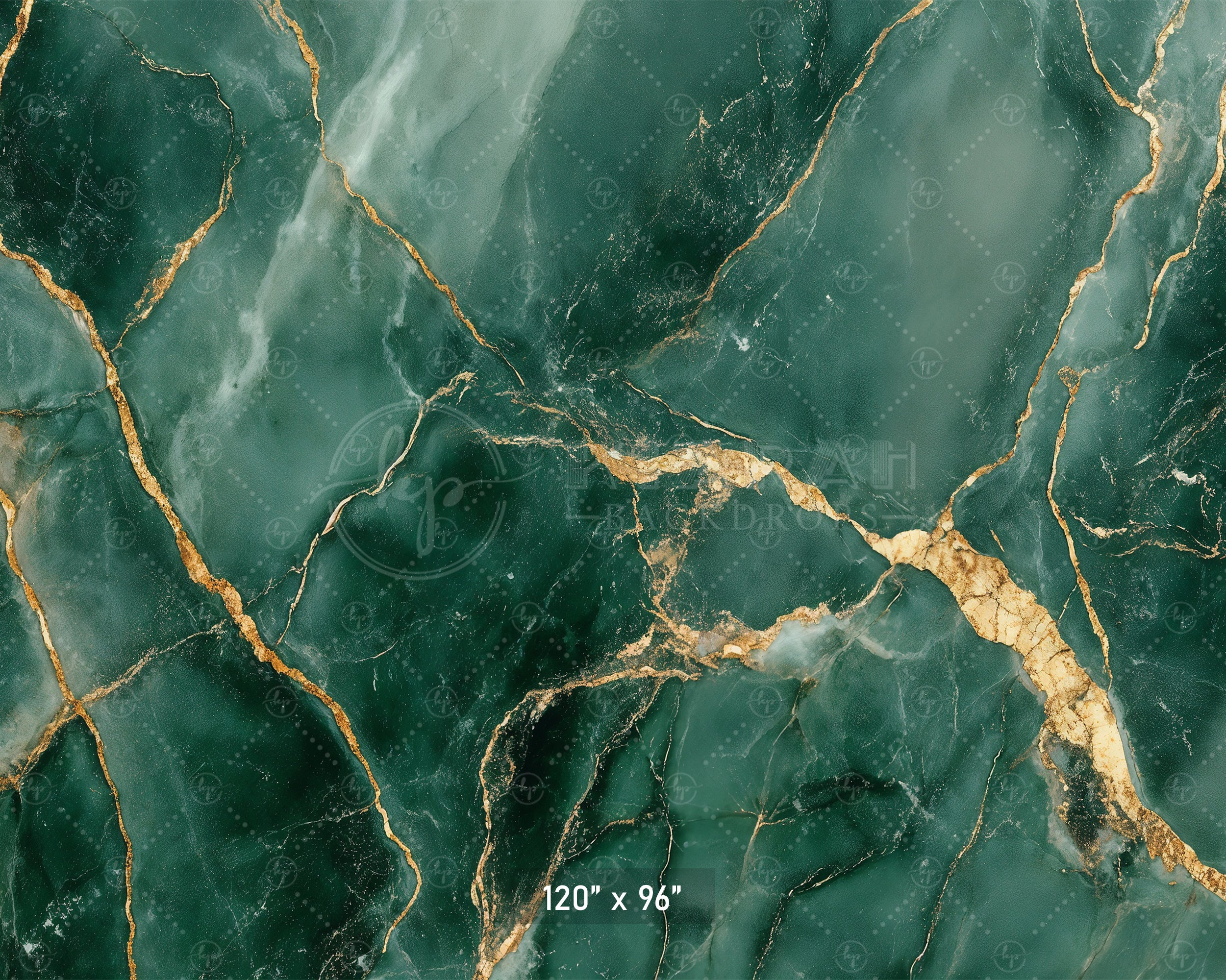 Amethyst & Rose Gold Flow Backdrop