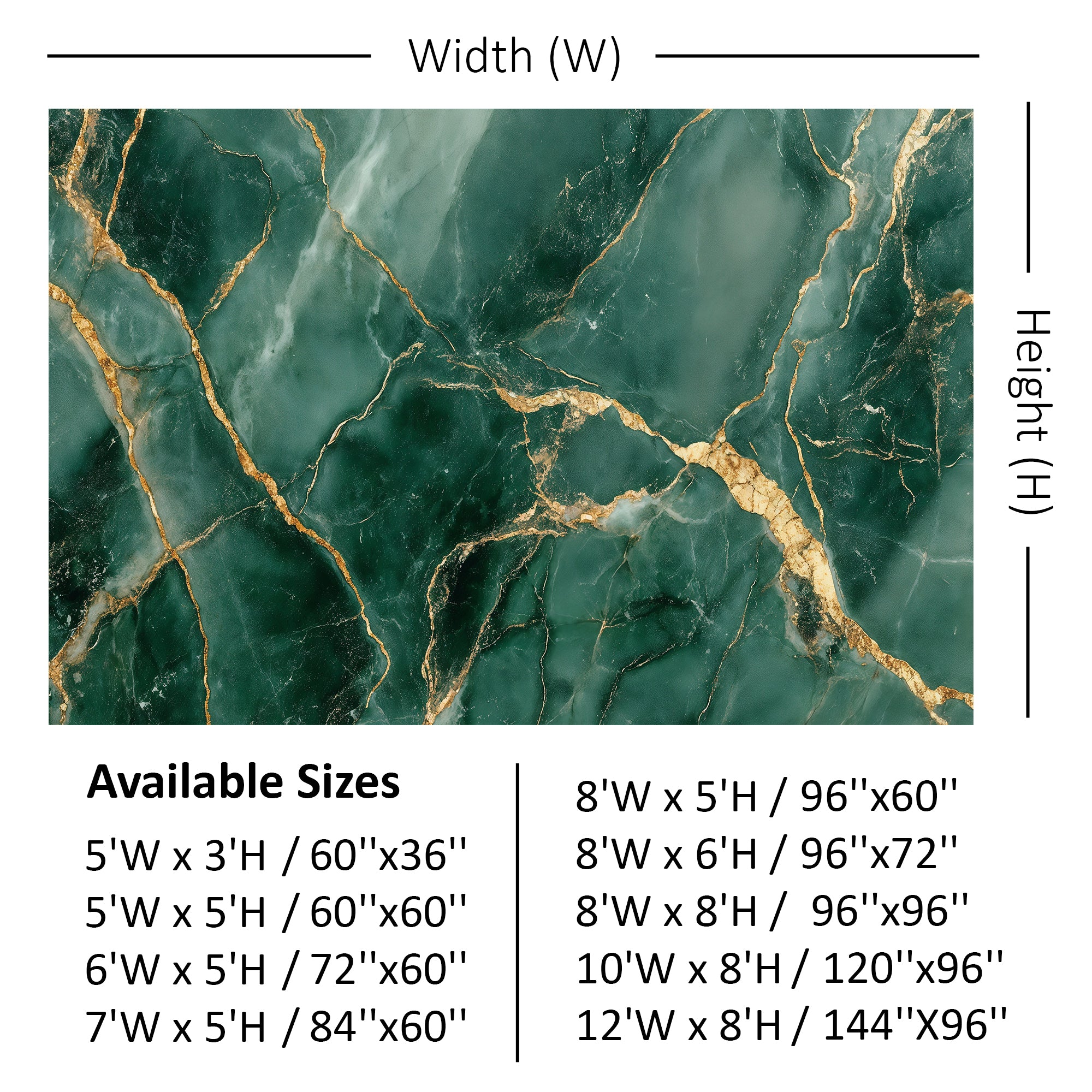 Amethyst & Rose Gold Flow Backdrop