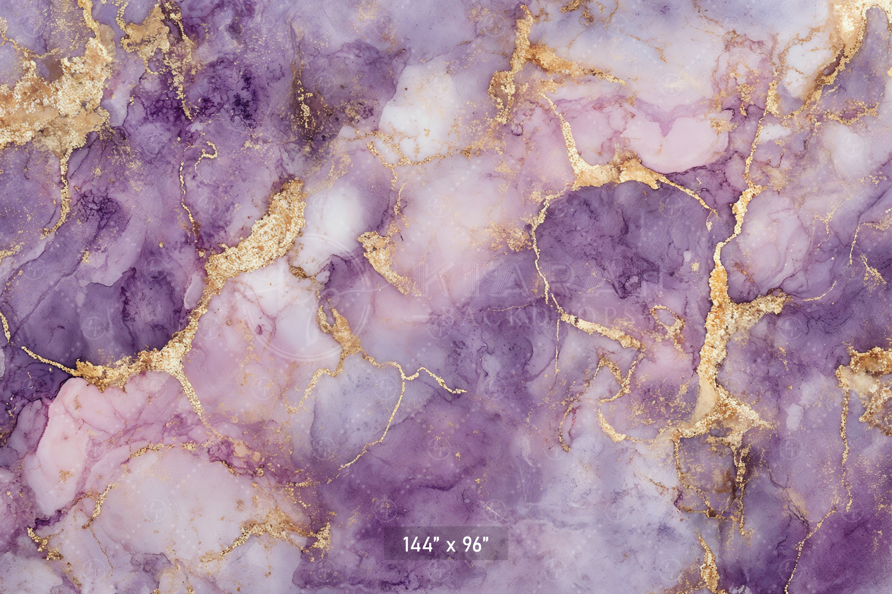 Golden Vein Abstract Flow Backdrop