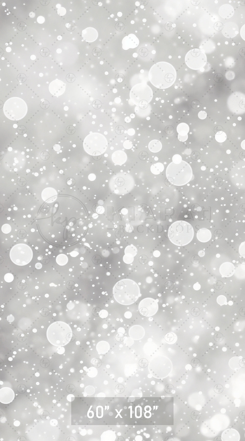 White Sparkle Bokeh Backdrop