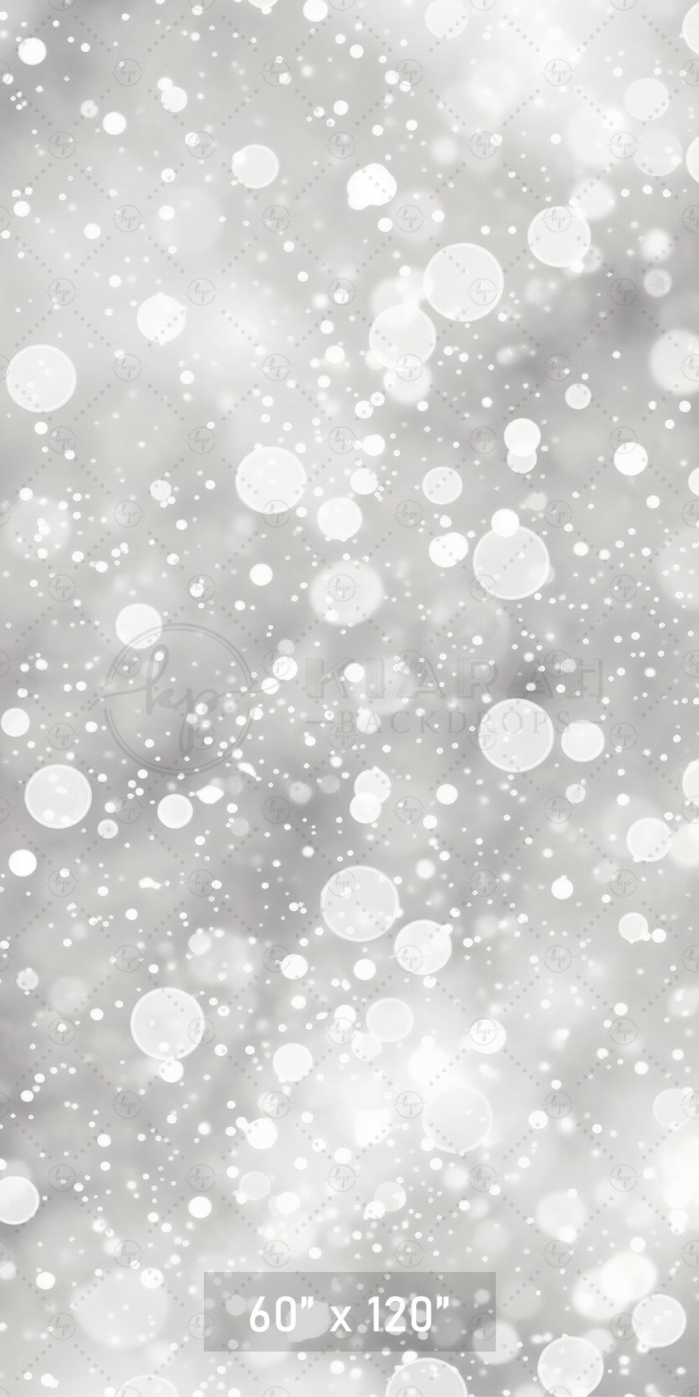 White Sparkle Bokeh Backdrop