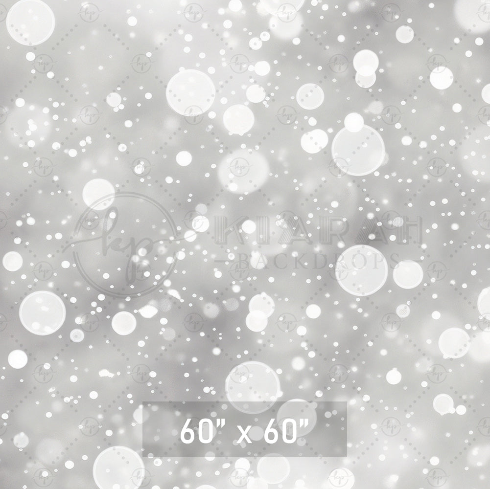 White Sparkle Bokeh Backdrop