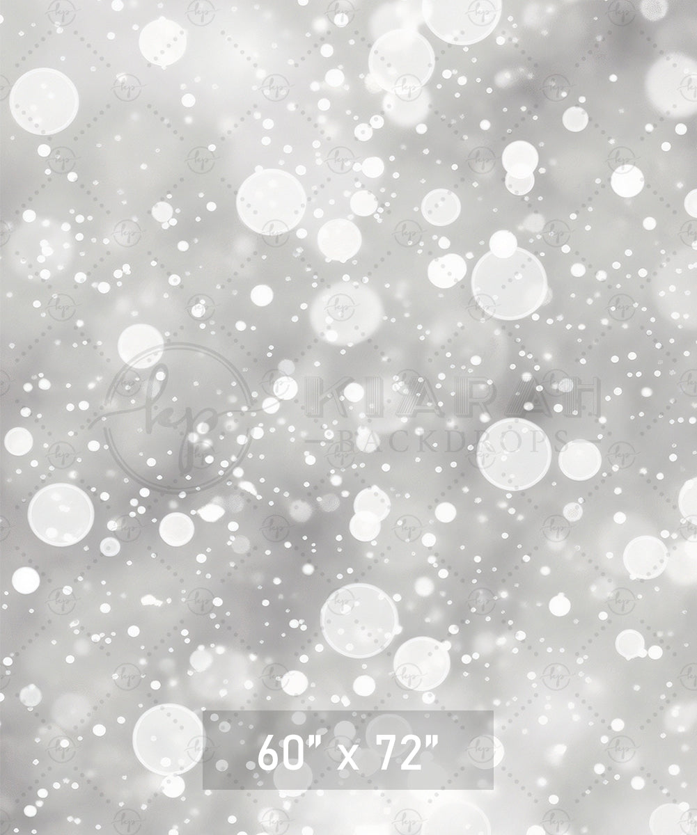 White Sparkle Bokeh Backdrop