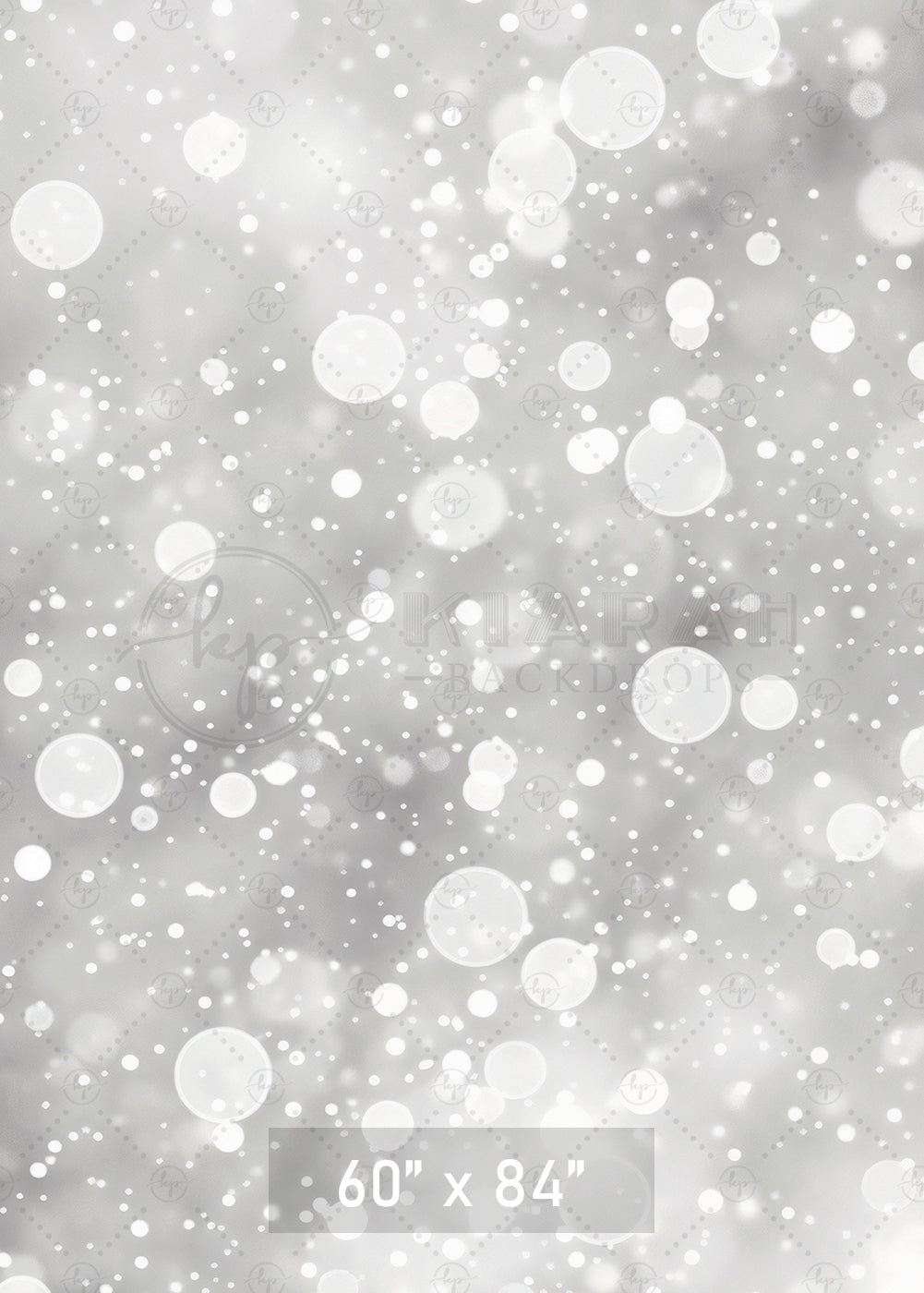 White Sparkle Bokeh Backdrop