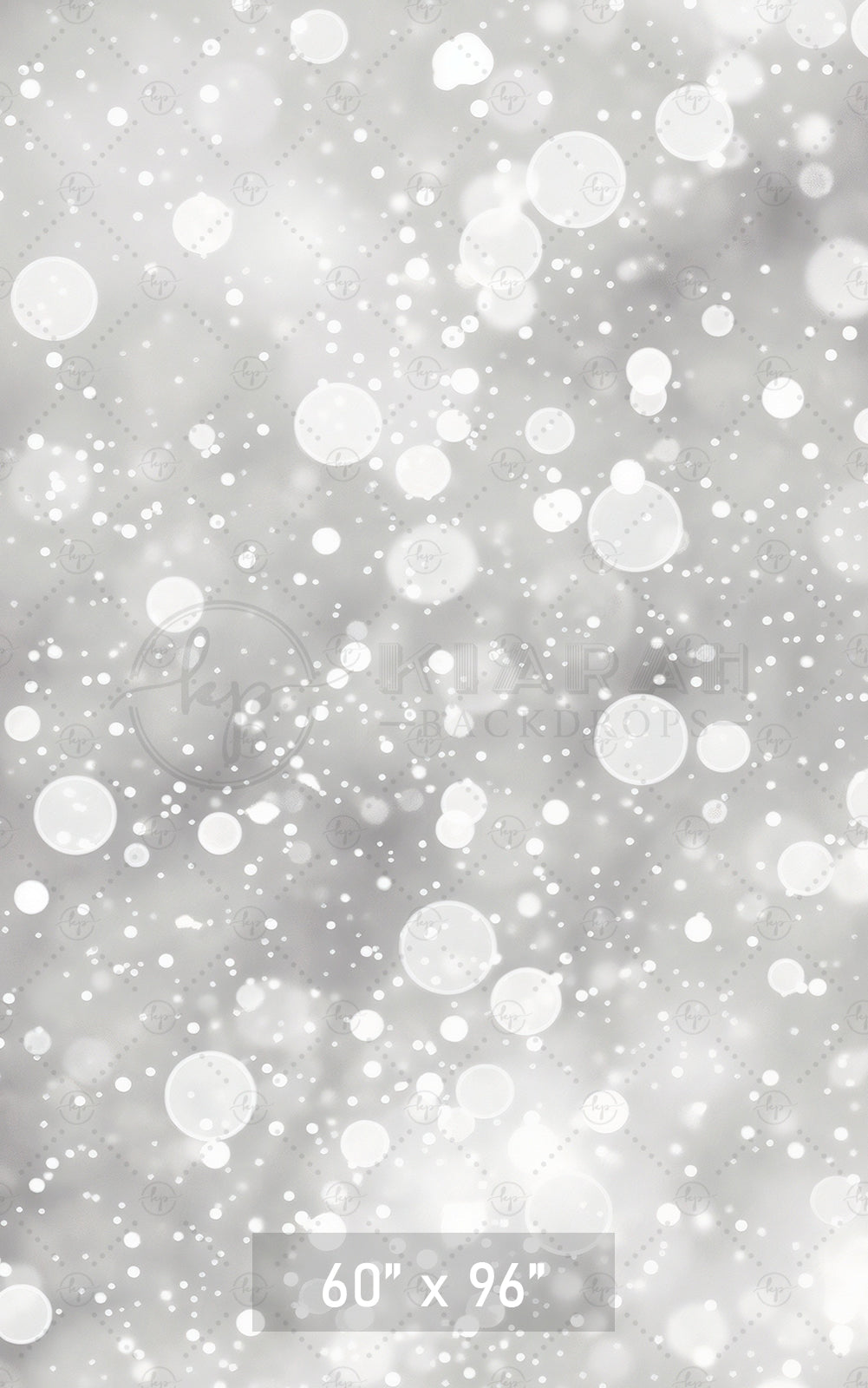 White Sparkle Bokeh Backdrop