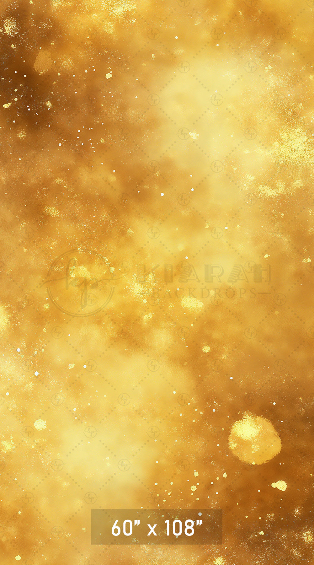 Golden Cloud Sparkle Backdrop