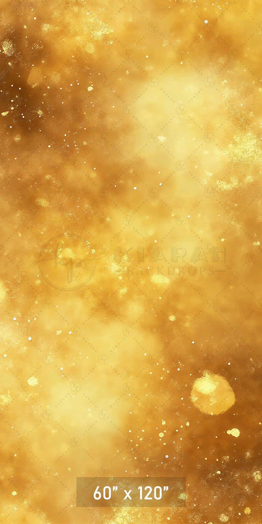 Golden Cloud Sparkle Backdrop