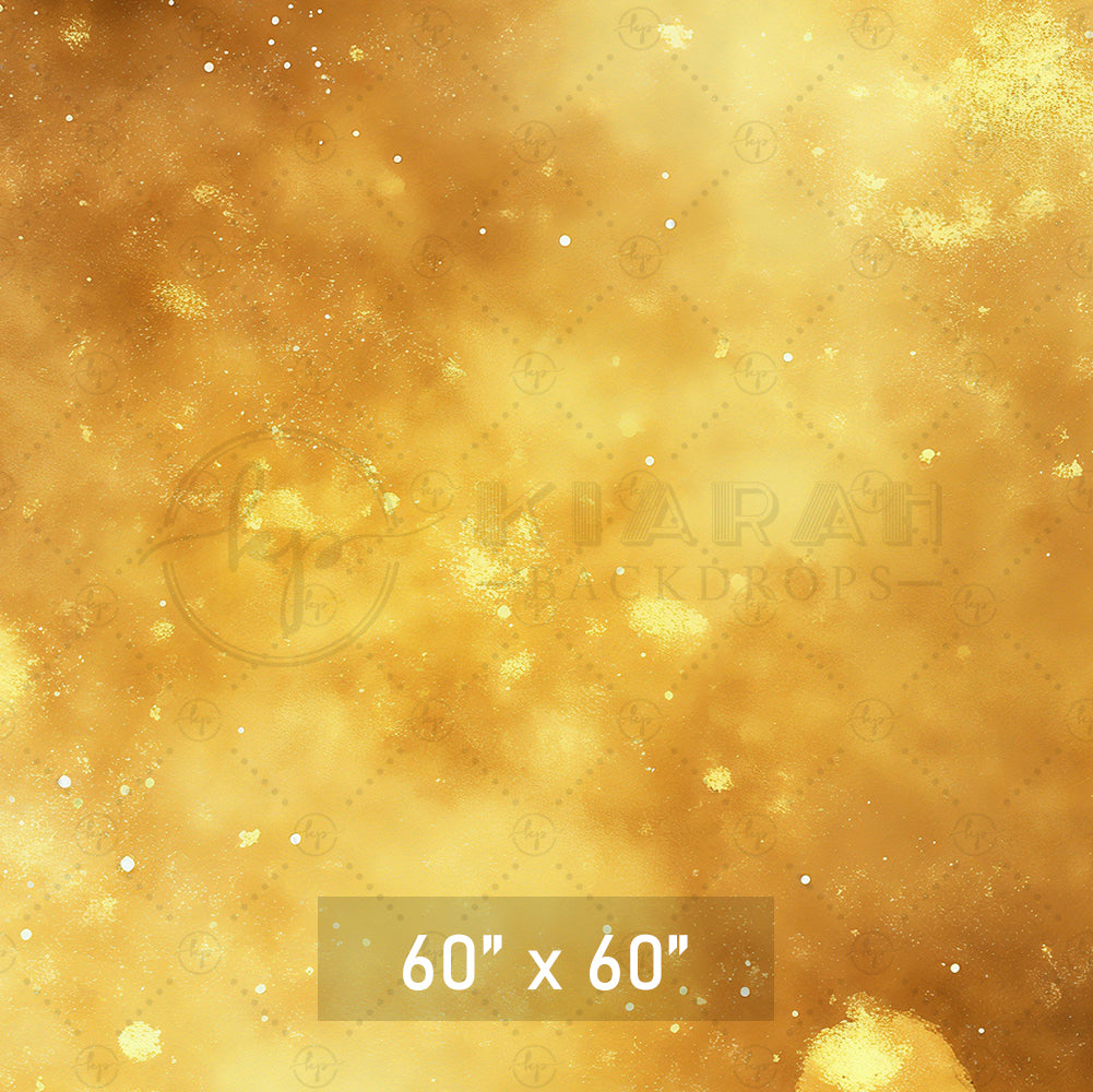 Golden Cloud Sparkle Backdrop