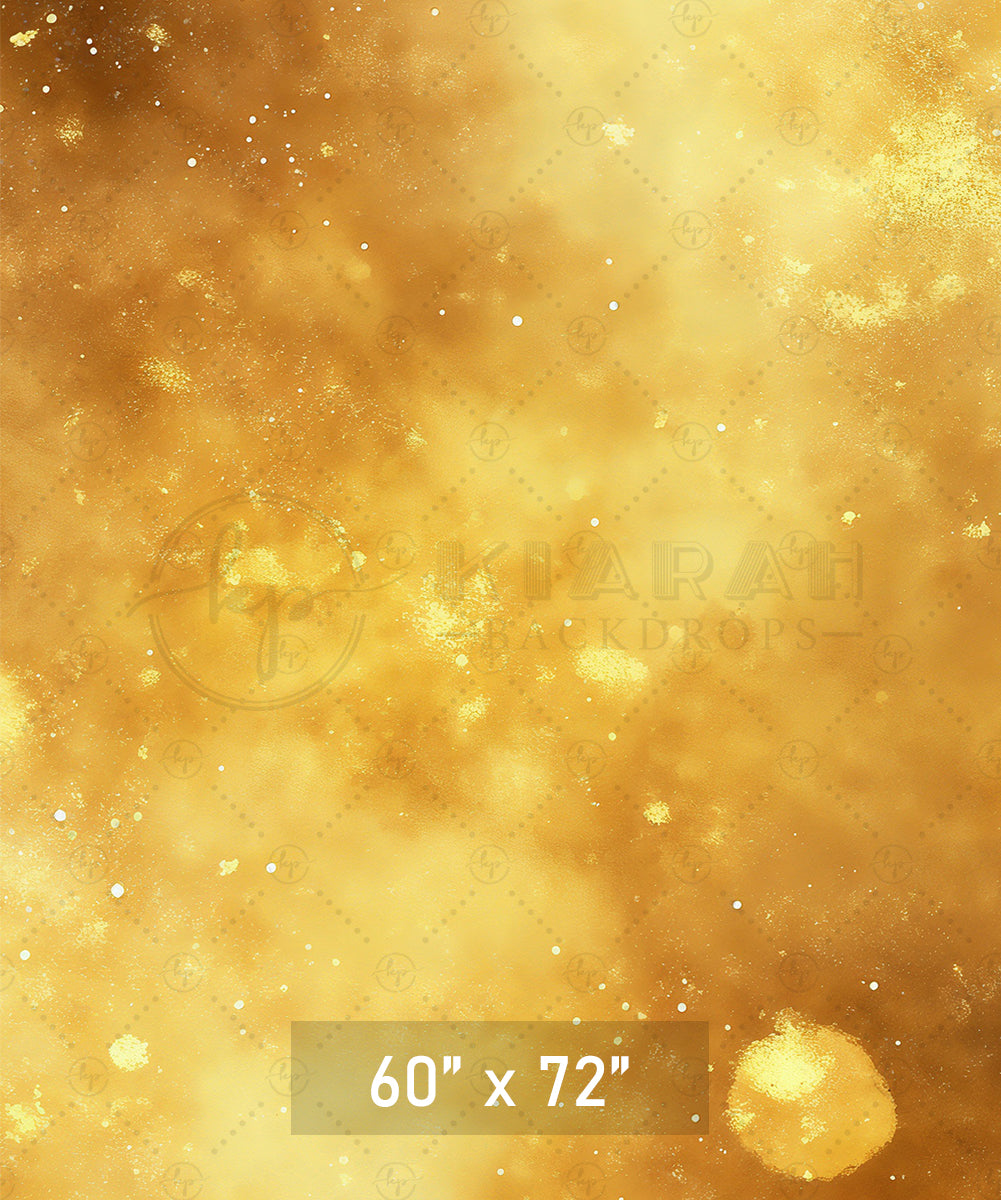 Golden Cloud Sparkle Backdrop