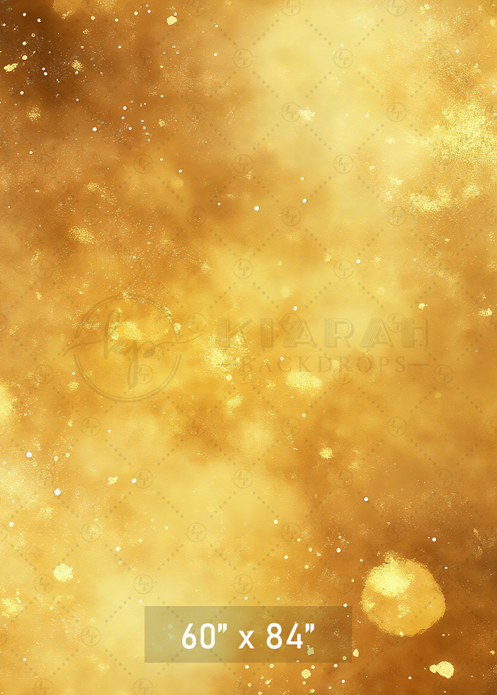 Golden Cloud Sparkle Backdrop