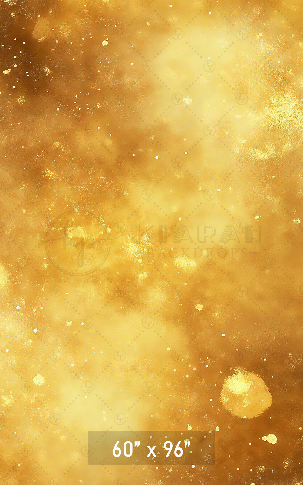 Golden Cloud Sparkle Backdrop