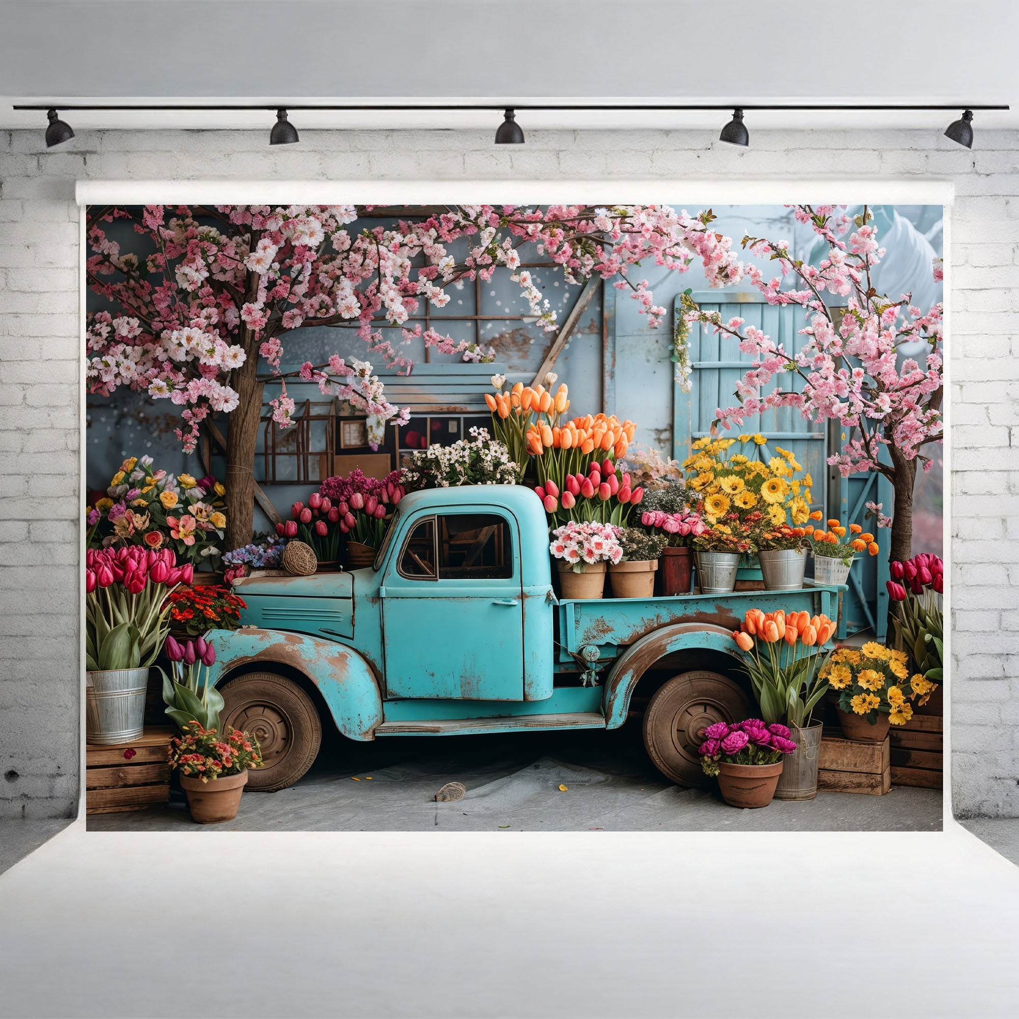 Vintage Bloom Truck